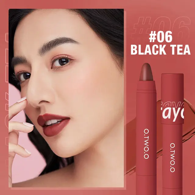 OtwoO High Quality Waterproof Lipstick Crayons