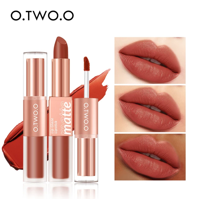 OtwoO 2in1 Splendid Velvet matte Lipstick + Lipglaze