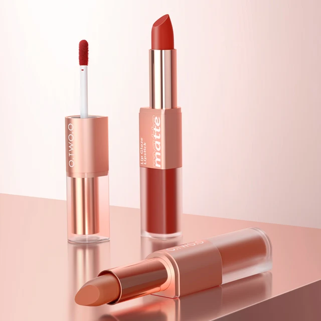 OtwoO 2in1 Splendid Velvet matte Lipstick + Lipglaze