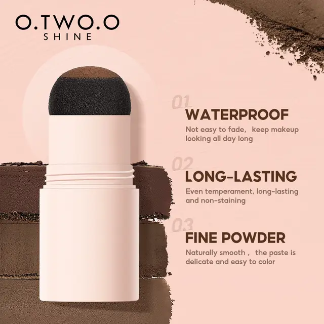 OtwoO Eyebrow Powder Stamp & Hair Gap Filler