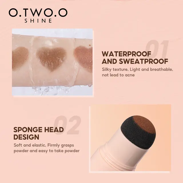 OtwoO Eyebrow Powder Stamp & Hair Gap Filler