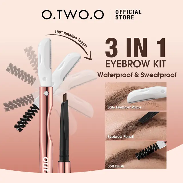 OtwoO 3in1 Eyebrow Kit