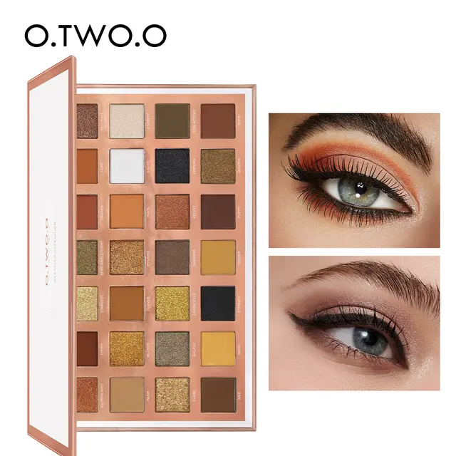 OtwoO 28 Color Luxury Eyeshadow Palette