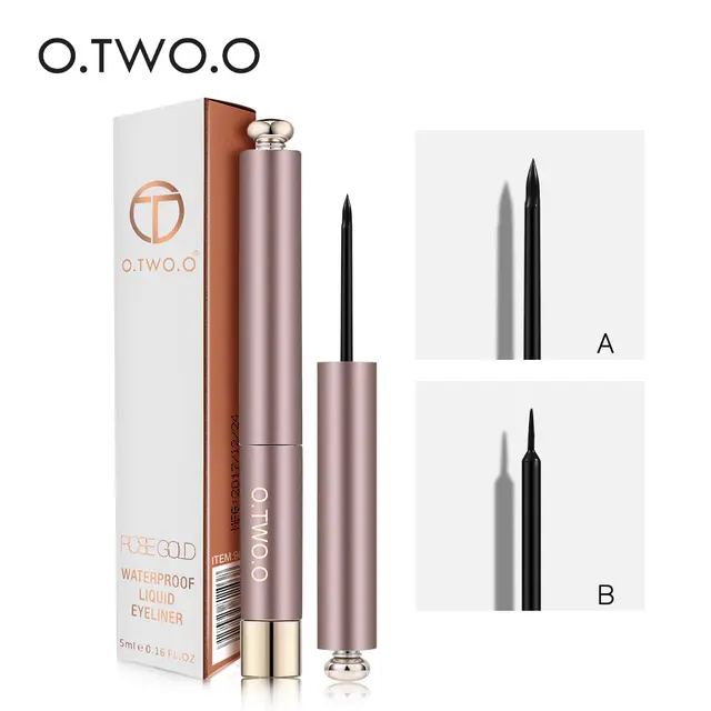 OtwoO Rose Gold Liquid Eyeliner