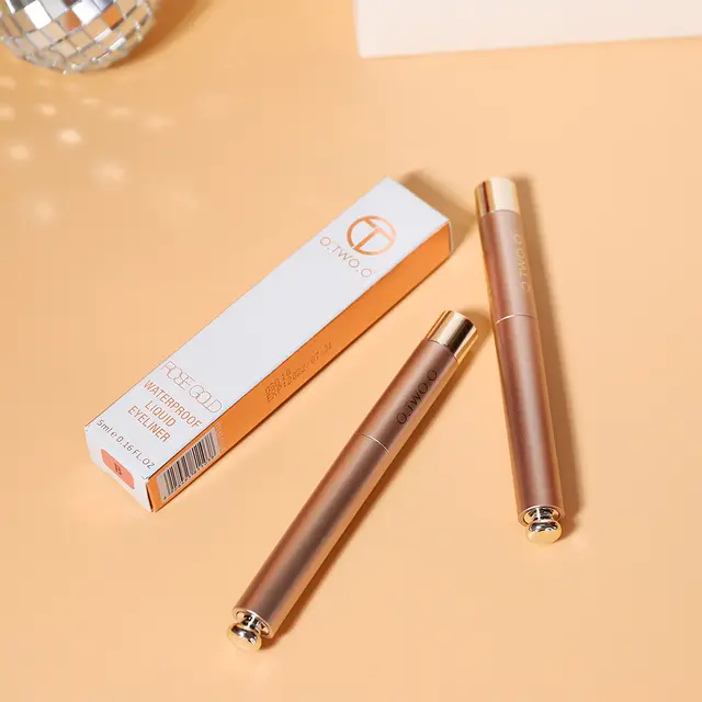 OtwoO Rose Gold Liquid Eyeliner