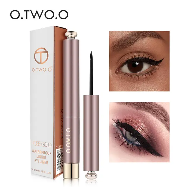 OtwoO Rose Gold Liquid Eyeliner