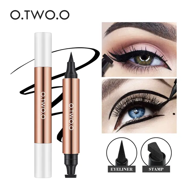 OtwoO Waterproof Cat Eye Stamp Eyeliner