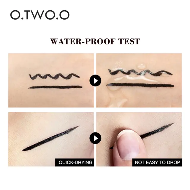 OtwoO Waterproof Cat Eye Stamp Eyeliner