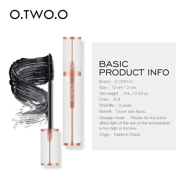 OtwoO Gold Satin Waterproof Mascara