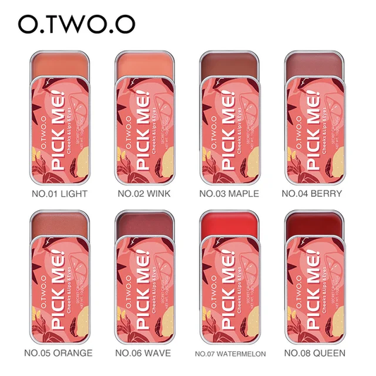 OtwoO Pickme Lips + Cheeks & Eyes Multi-Use