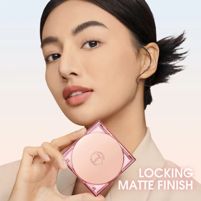 OtwoO Mirror Locking Waterproof Compact Powder