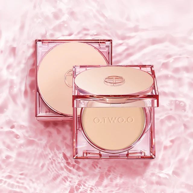 OtwoO Mirror Locking Waterproof Compact Powder