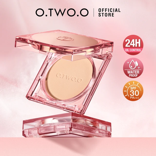 OtwoO Mirror Locking Waterproof Compact Powder