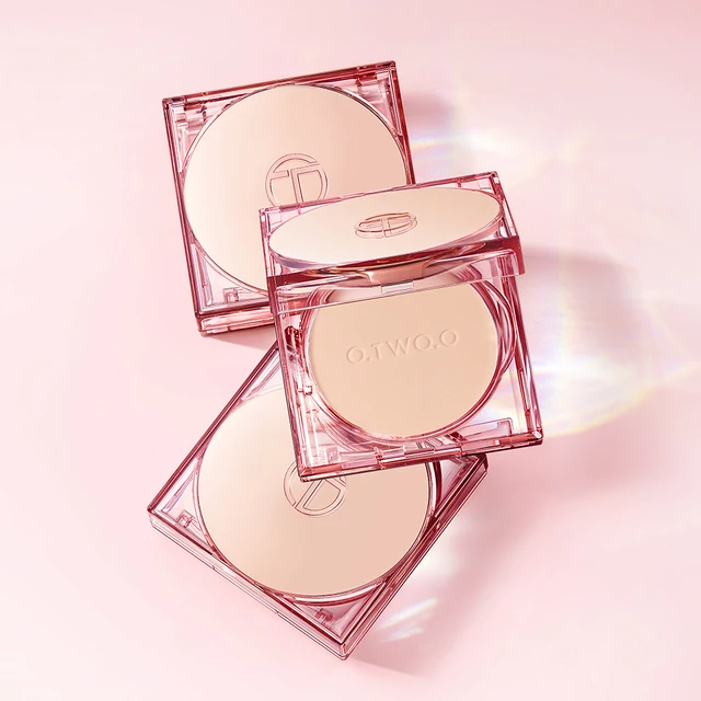 OtwoO Mirror Locking Waterproof Compact Powder