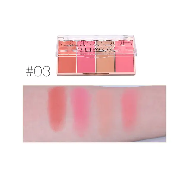 OtwoO 4 Color Grooming Palette