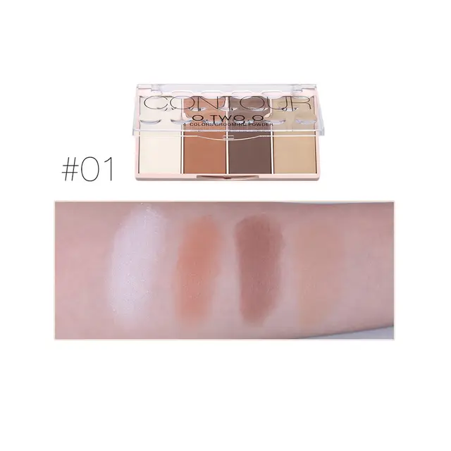 OtwoO 4 Color Grooming Palette