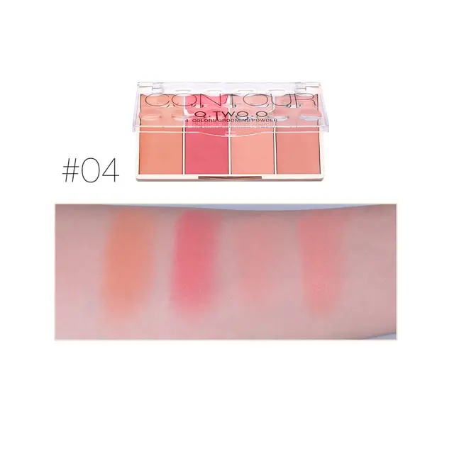 OtwoO 4 Color Grooming Palette