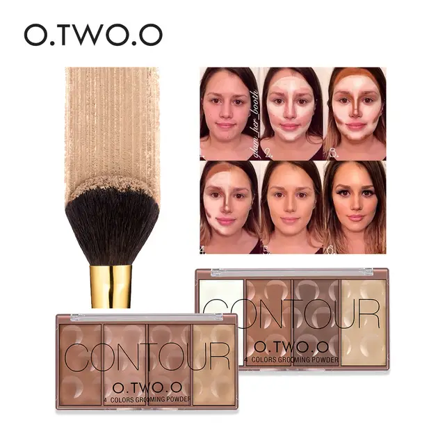 OtwoO 4 Color Grooming Palette