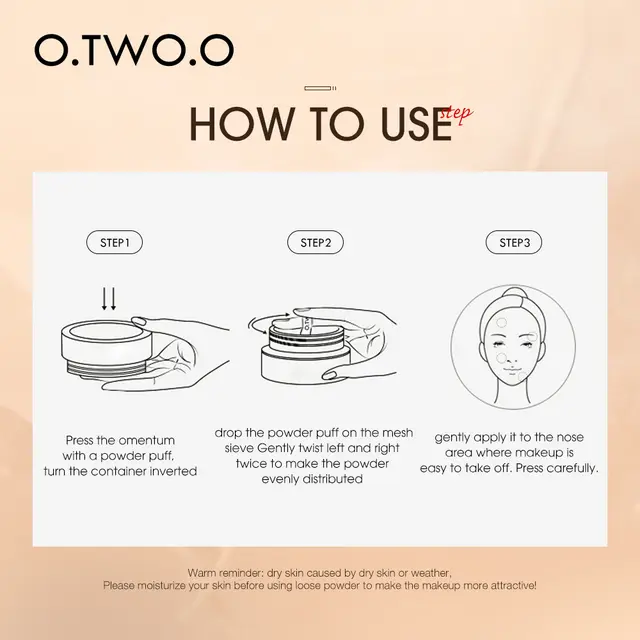 OtwoO Air Setting Loose Powder