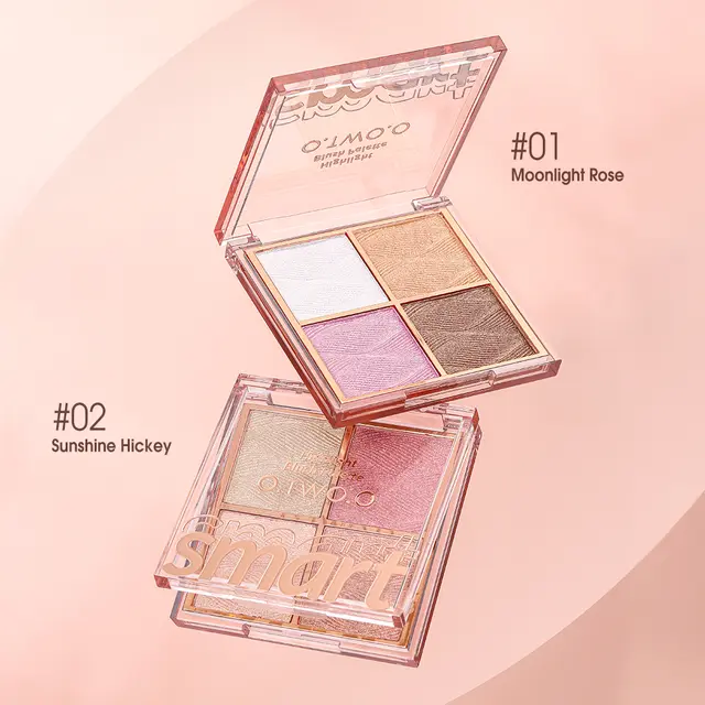 OtwoO Sweetheart Highlighter Palette