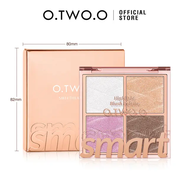 OtwoO Sweetheart Highlighter Palette