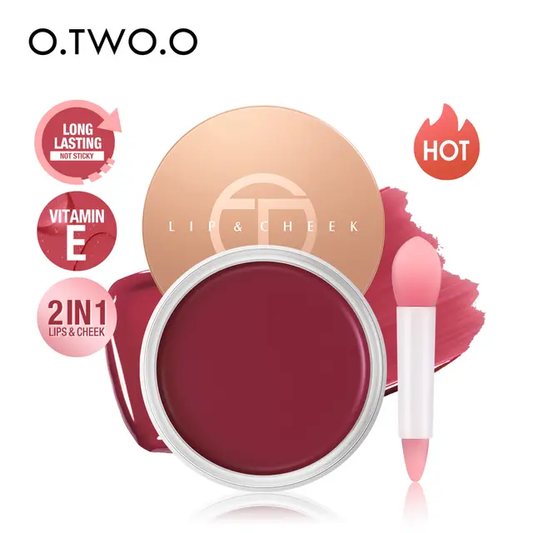 OtwoO Lip & Cheeks Moisturising Balm