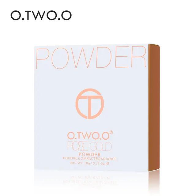 OtwoO Rose Gold Compact Powder