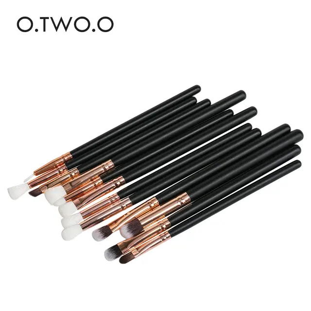 OtwoO Eye Brushes Set of 12