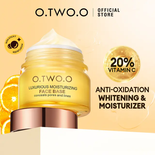 O2mies Cream O.two.O Luxurious Moisturising Face Base Cream – O.two.O Cosmetics