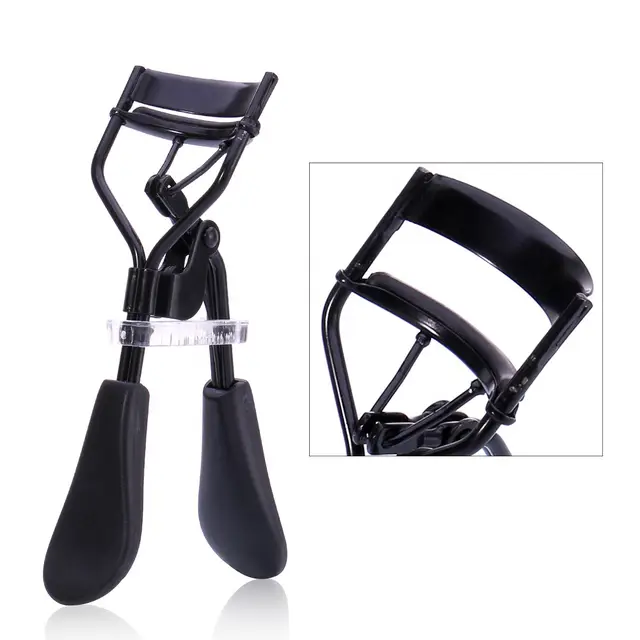 OtwoO Black / Silver Eyelash Curler