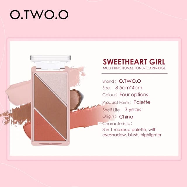 OtwoO SweetHeart Girl Multifunctional 3 Color Disk