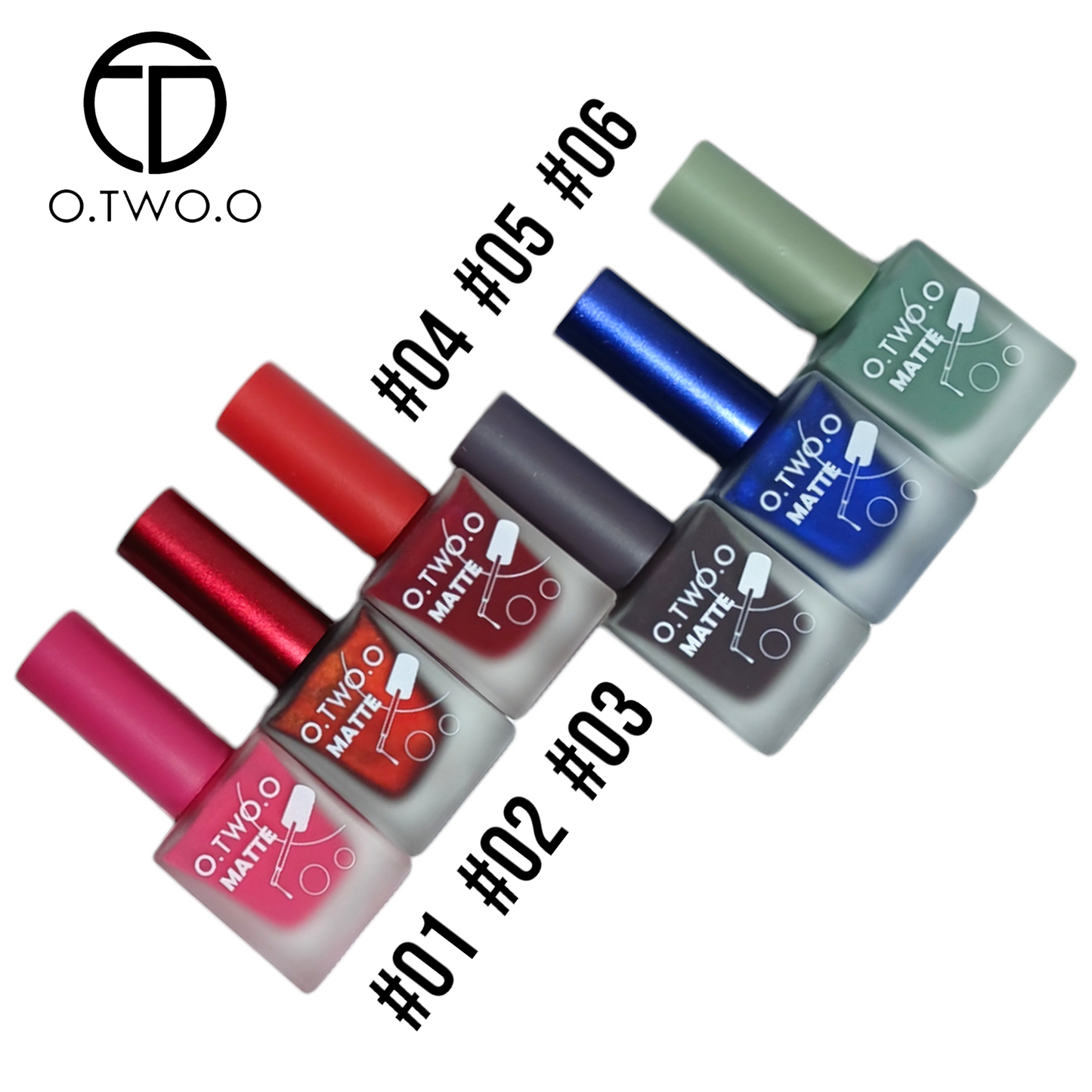 OtwoO Matte Nail Polish Single