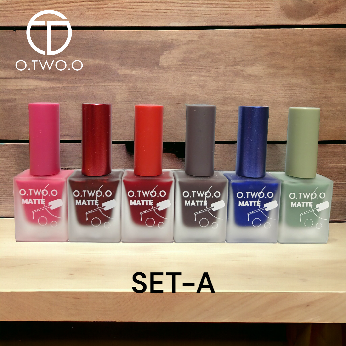 OtwoO Matte Nail Polish Single