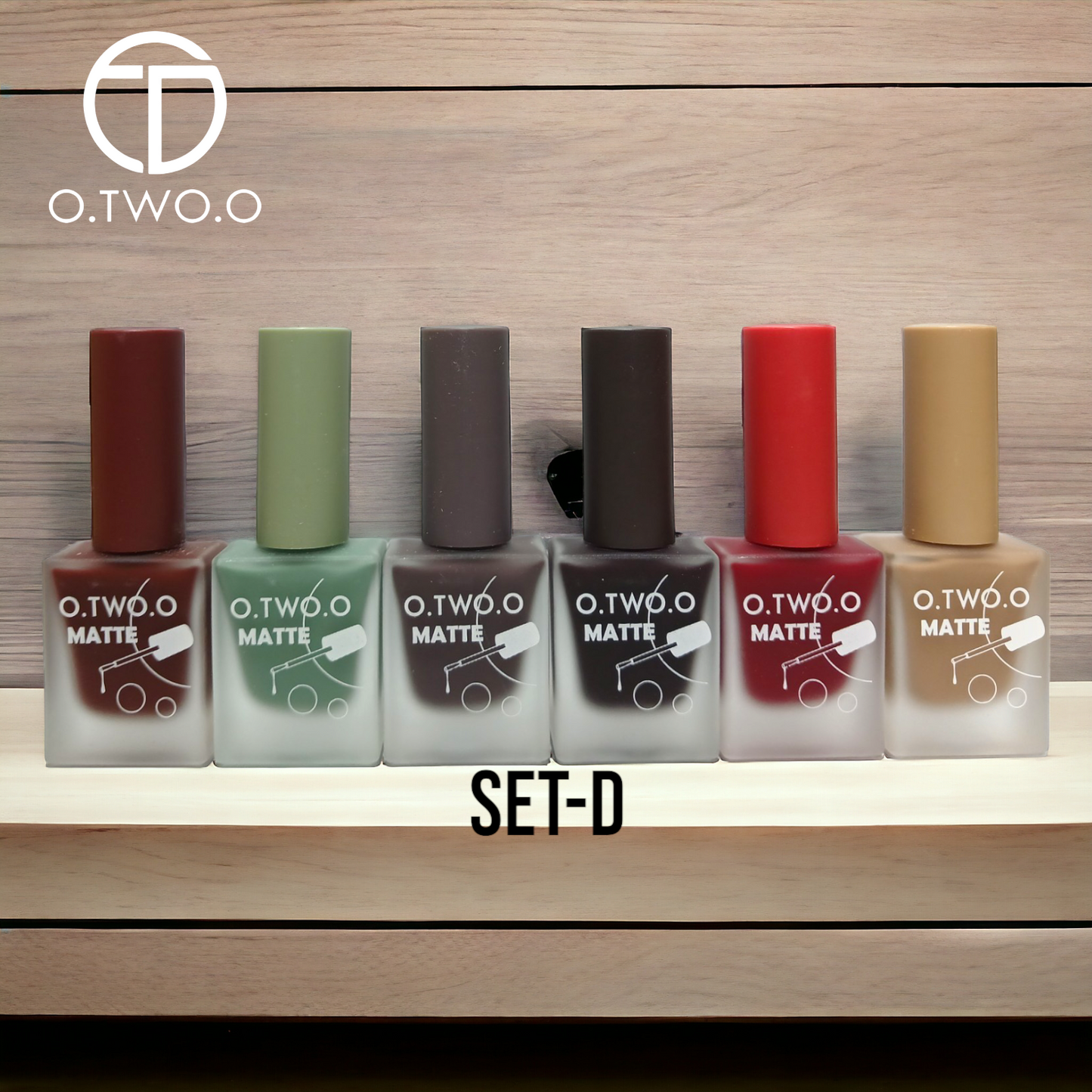 OtwoO Matte Nail Polish Single