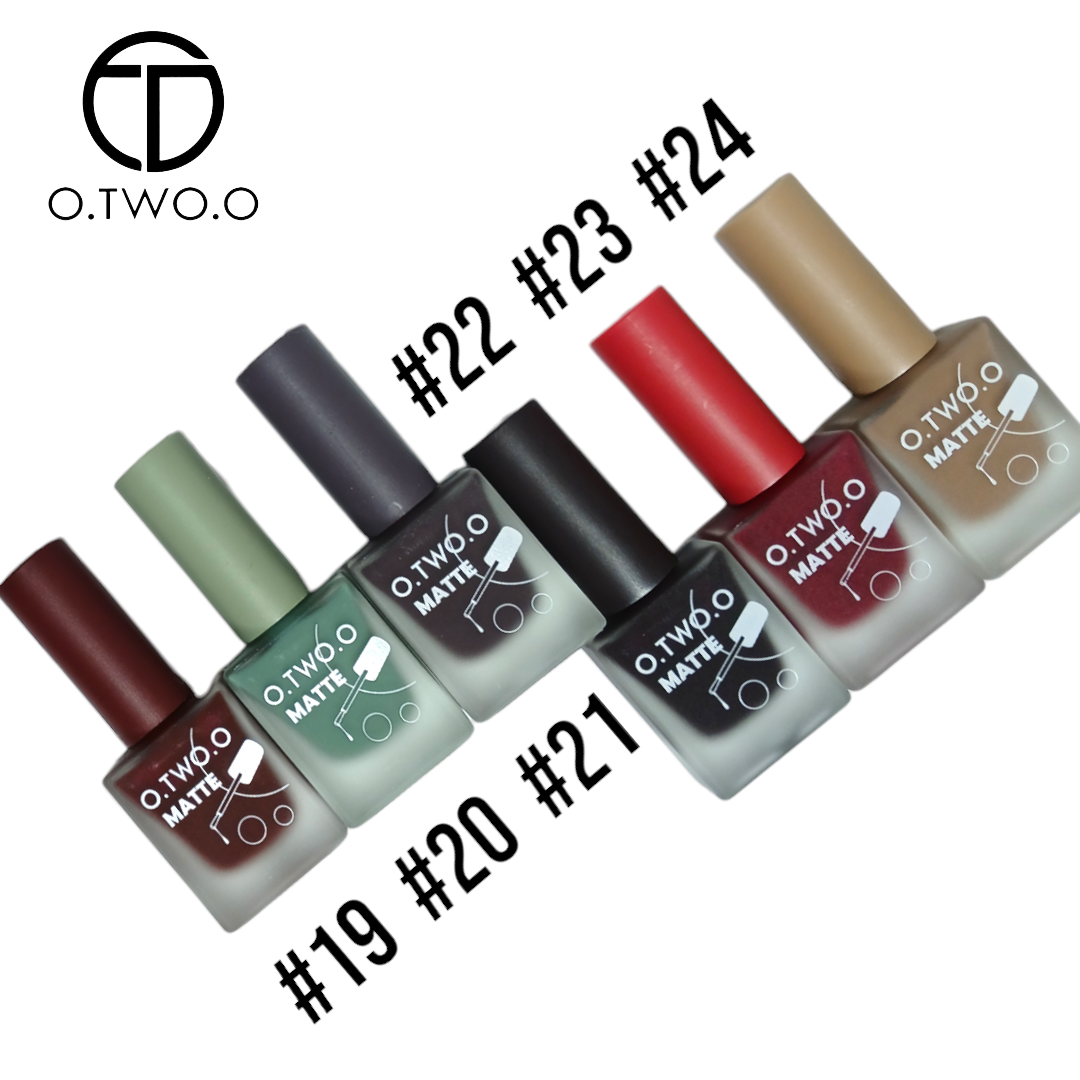 OtwoO Matte Nail Polish Single