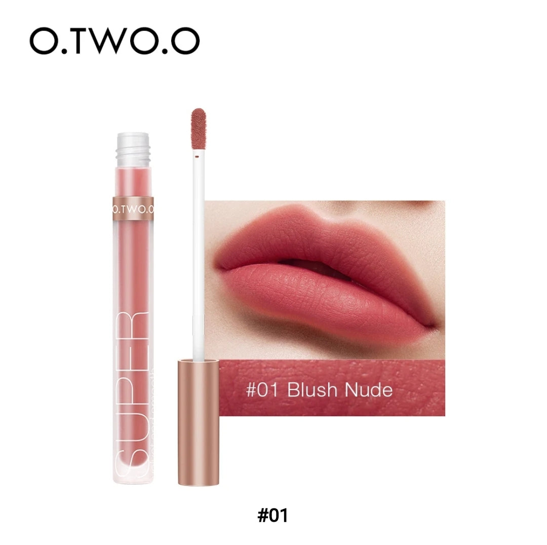 OtwoO Super Honey Whisper Velvet Matte Lipglaze