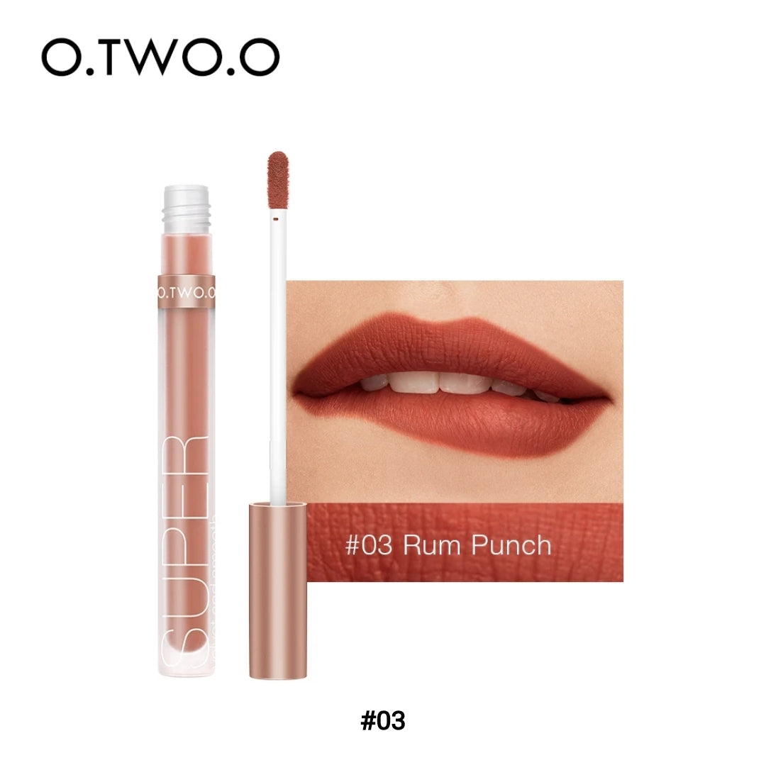 OtwoO Super Honey Whisper Velvet Matte Lipglaze