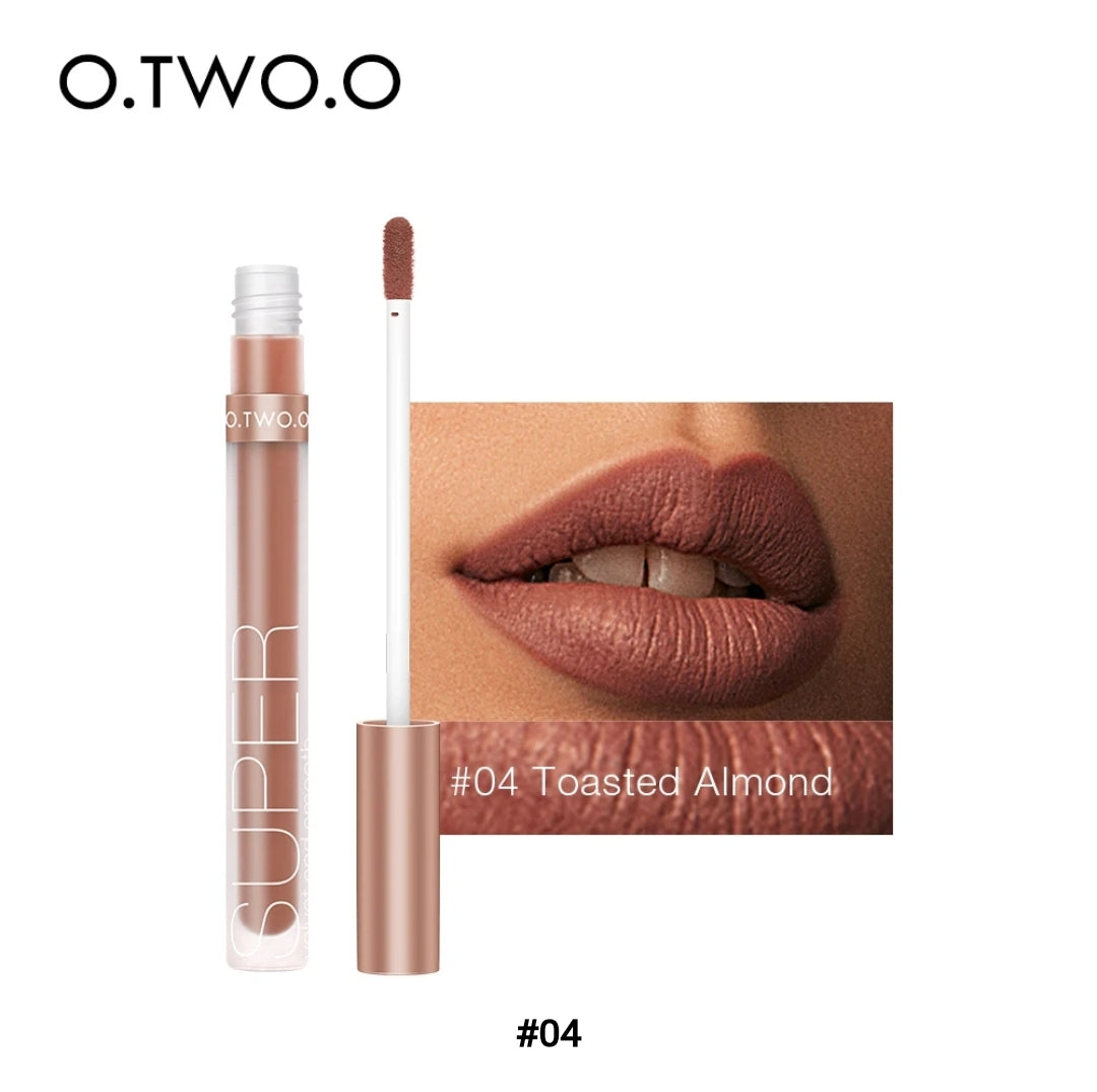 OtwoO Super Honey Whisper Velvet Matte Lipglaze