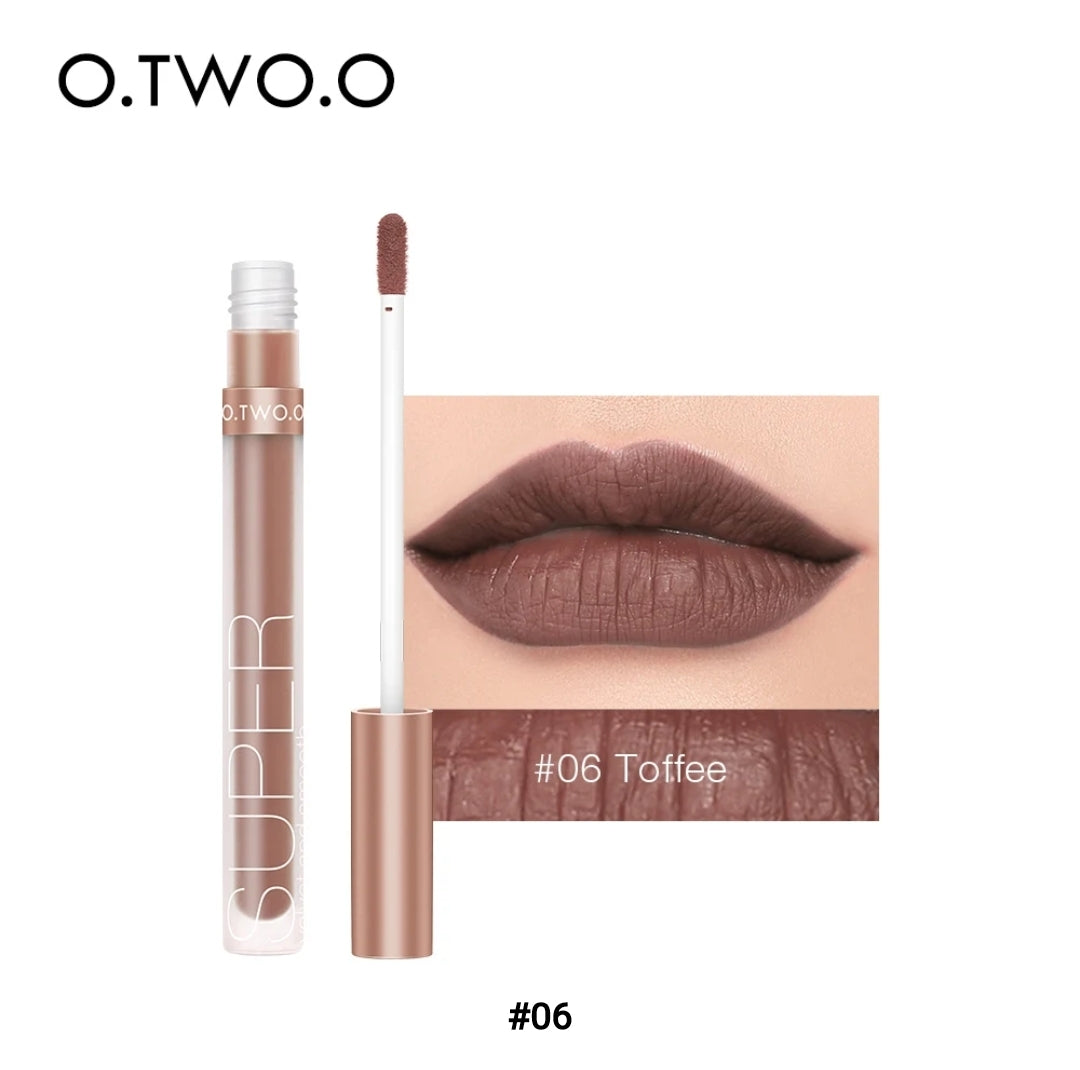 OtwoO Super Honey Whisper Velvet Matte Lipglaze