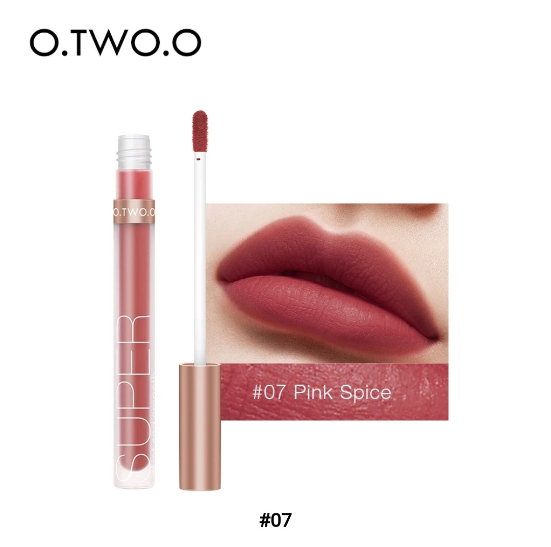 OtwoO Super Honey Whisper Velvet Matte Lipglaze