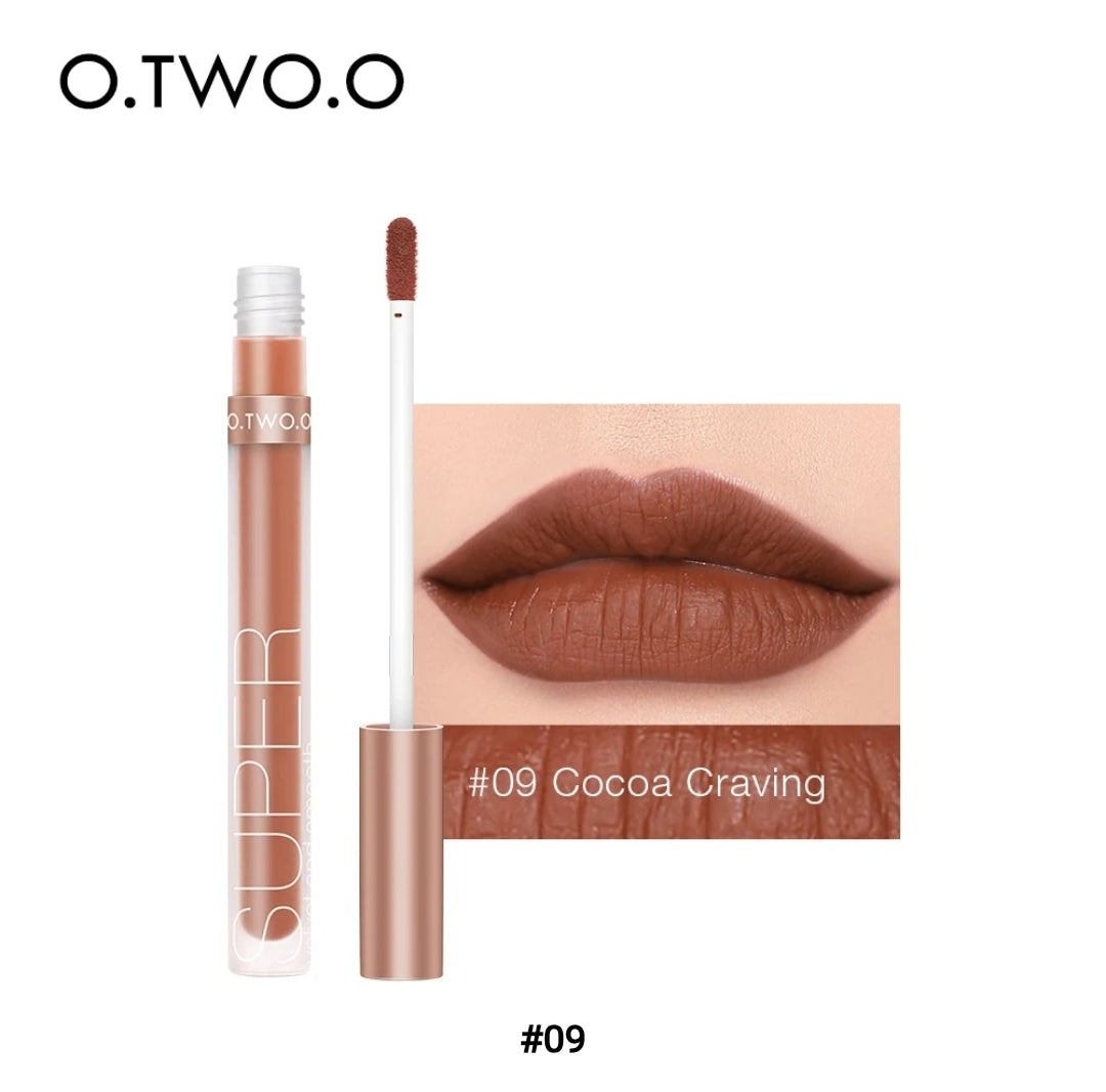 OtwoO Super Honey Whisper Velvet Matte Lipglaze