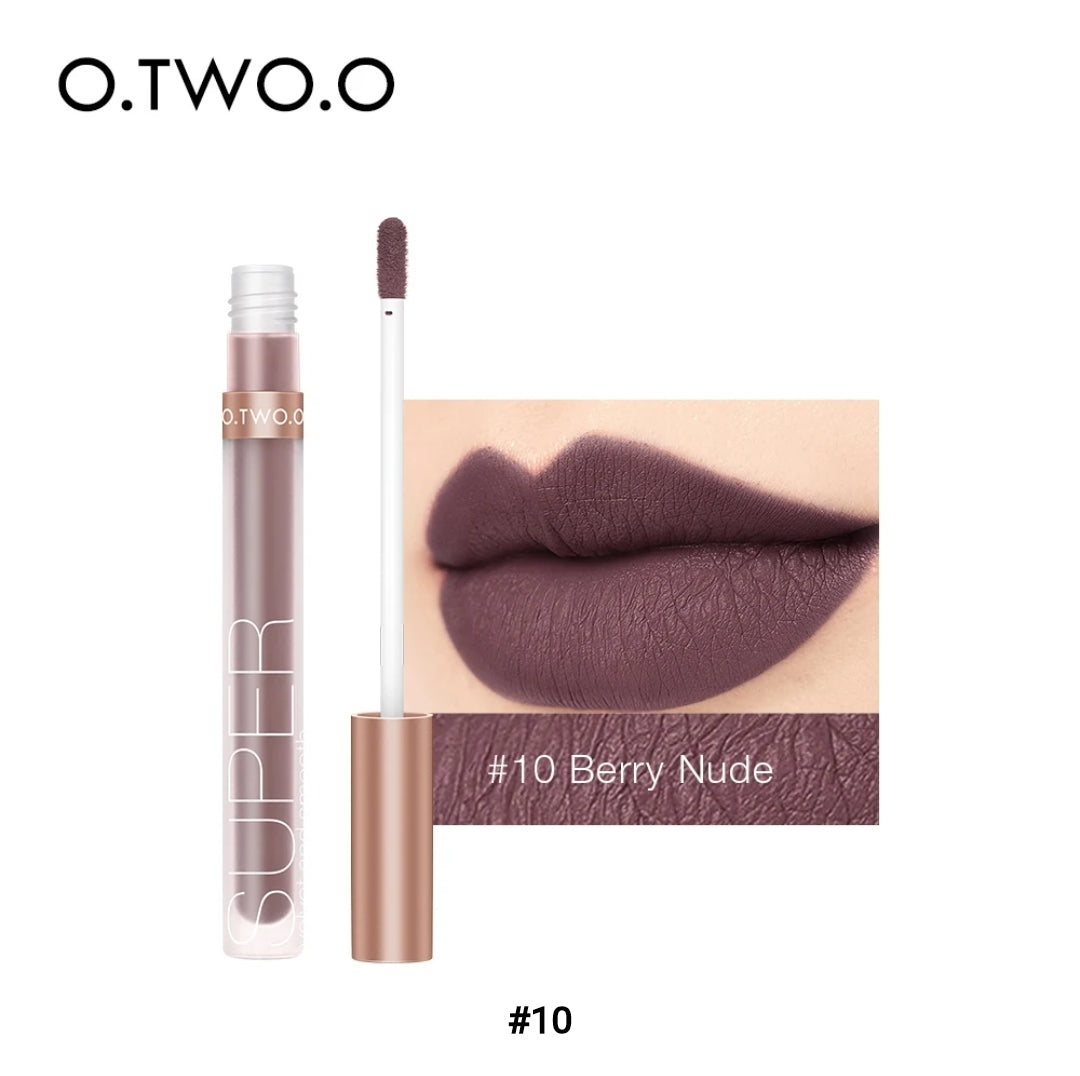 OtwoO Super Honey Whisper Velvet Matte Lipglaze