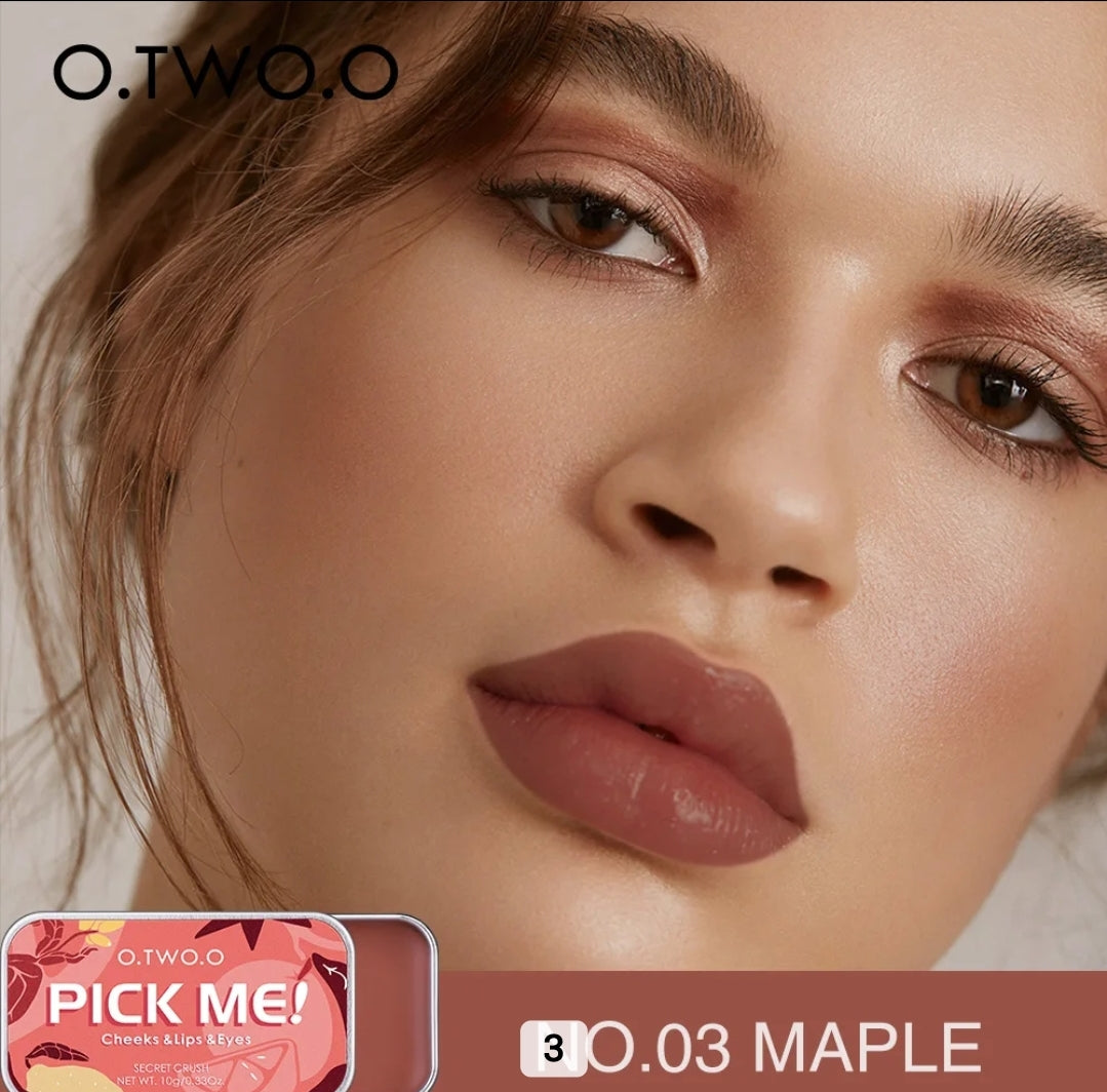 OtwoO Pickme Lips + Cheeks & Eyes Multi-Use