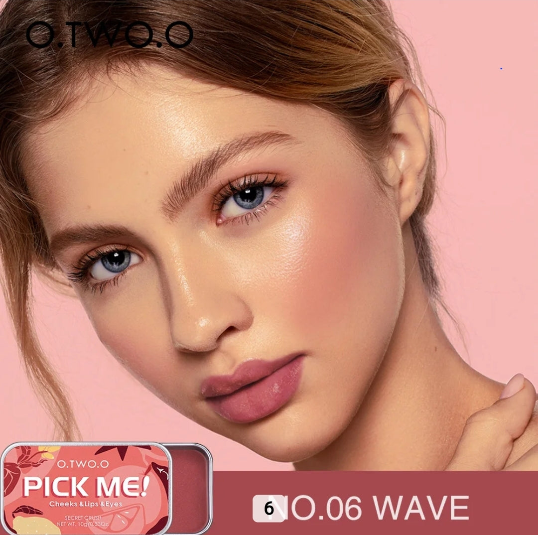 OtwoO Pickme Lips + Cheeks & Eyes Multi-Use