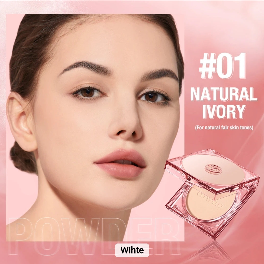 OtwoO Mirror Locking Waterproof Compact Powder