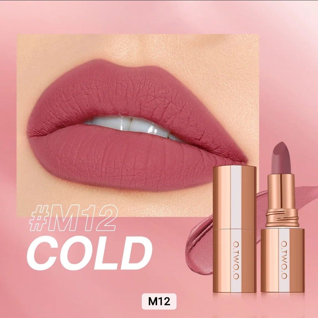 OtwoO Delicate Texture Non Stick High Grade, Waterproof Matte Lipstick