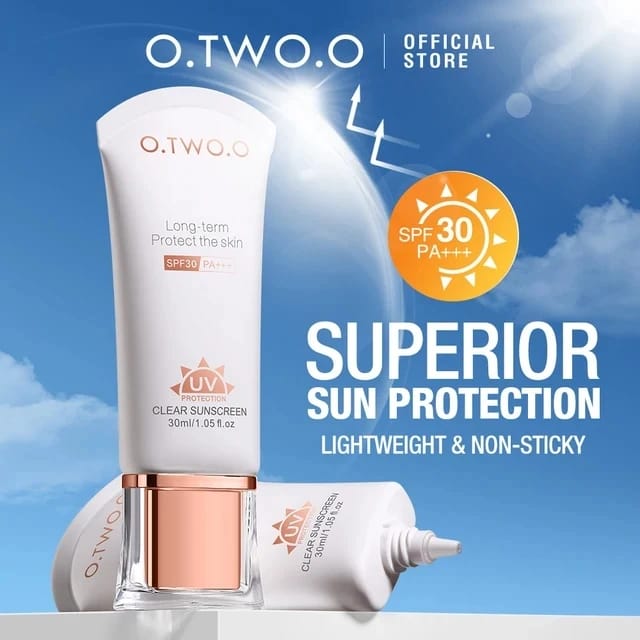 OtwoO Long-Term Protect the Skin SPF30 PA+++, UV Protection Clear Sunscreen