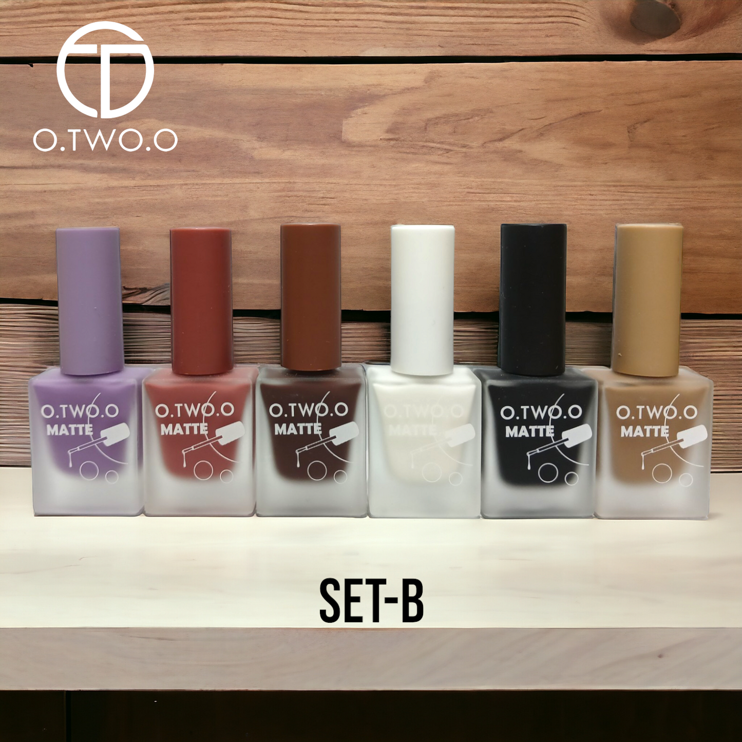 OtwoO Matte Nail Polish Set