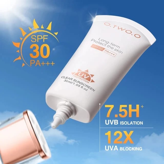 OtwoO Long-Term Protect the Skin SPF30 PA+++, UV Protection Clear Sunscreen