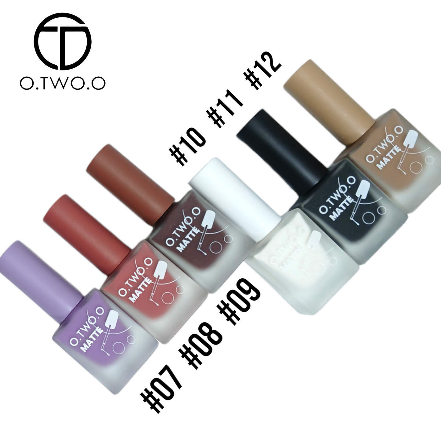 OtwoO Matte Nail Polish Set